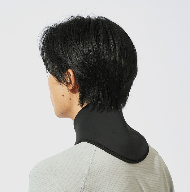 冷却ジェルパッドの使用イメージ